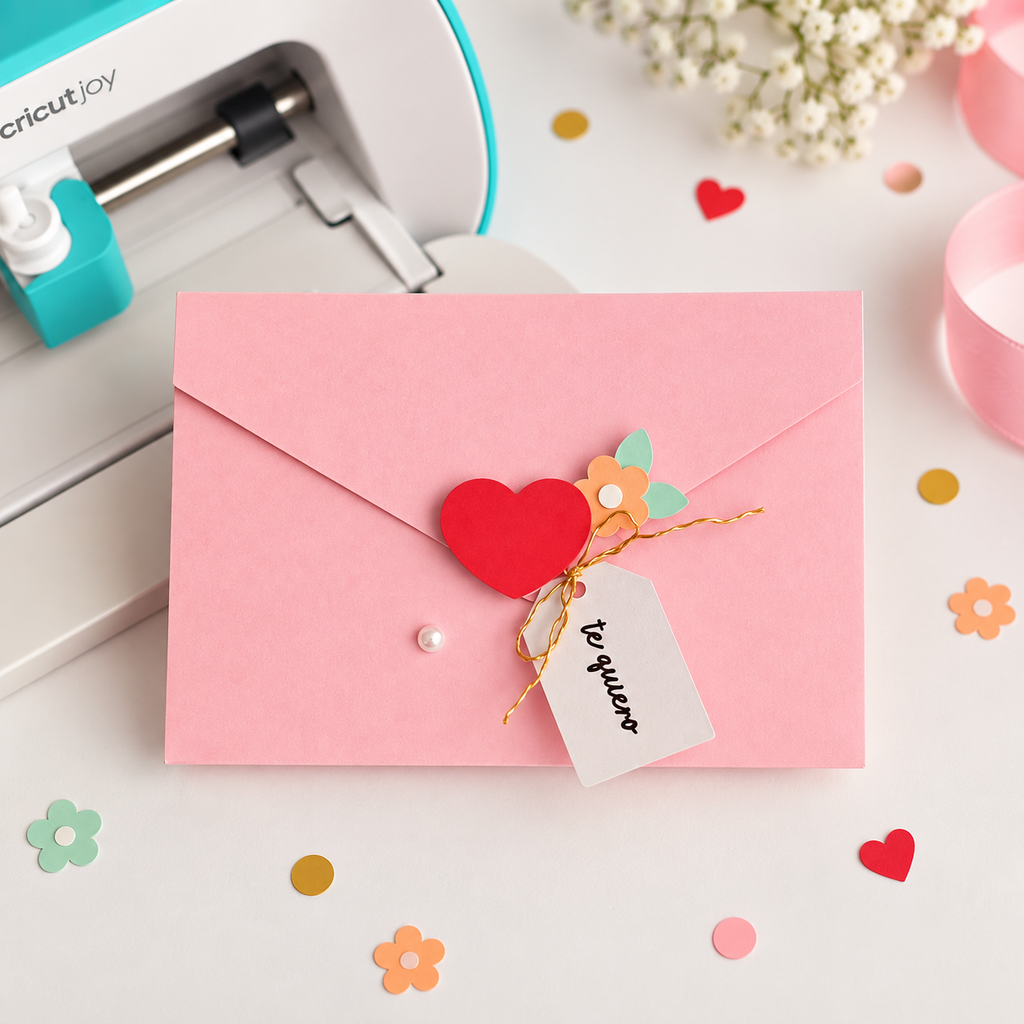 Molde Sobre Postal de Amor San Valentin - 6 Enero 2025