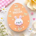 Molde Huevito de Pascua - 2 Marzo 26